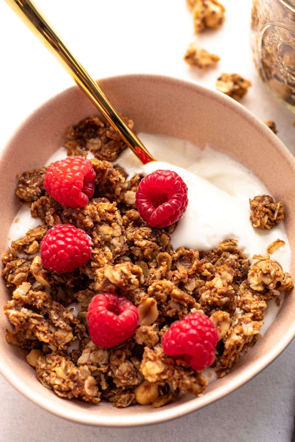 Peanut Butter and Jelly Granola - Lexi's Clean Kitchen