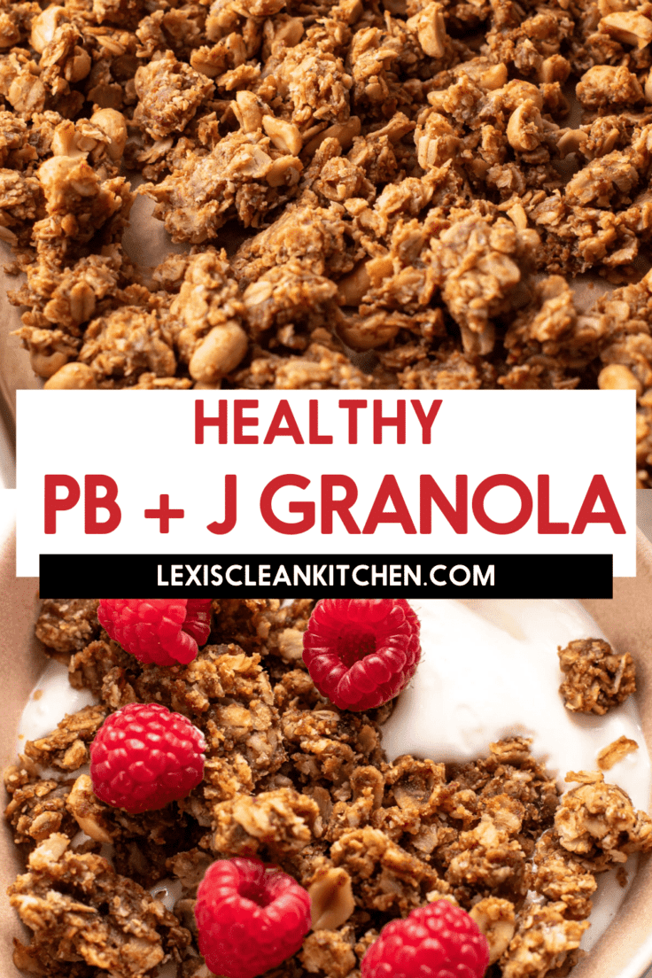 Peanut Butter and Jelly Granola