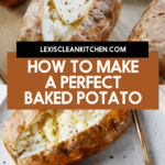 Perfect oven baked potatoes.