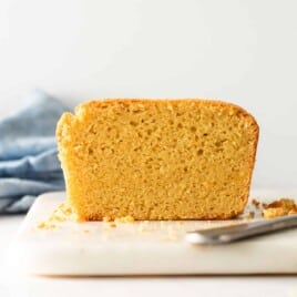 Gluten-free pound cake.