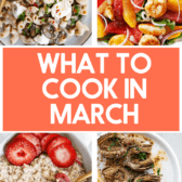 What to cook in march.