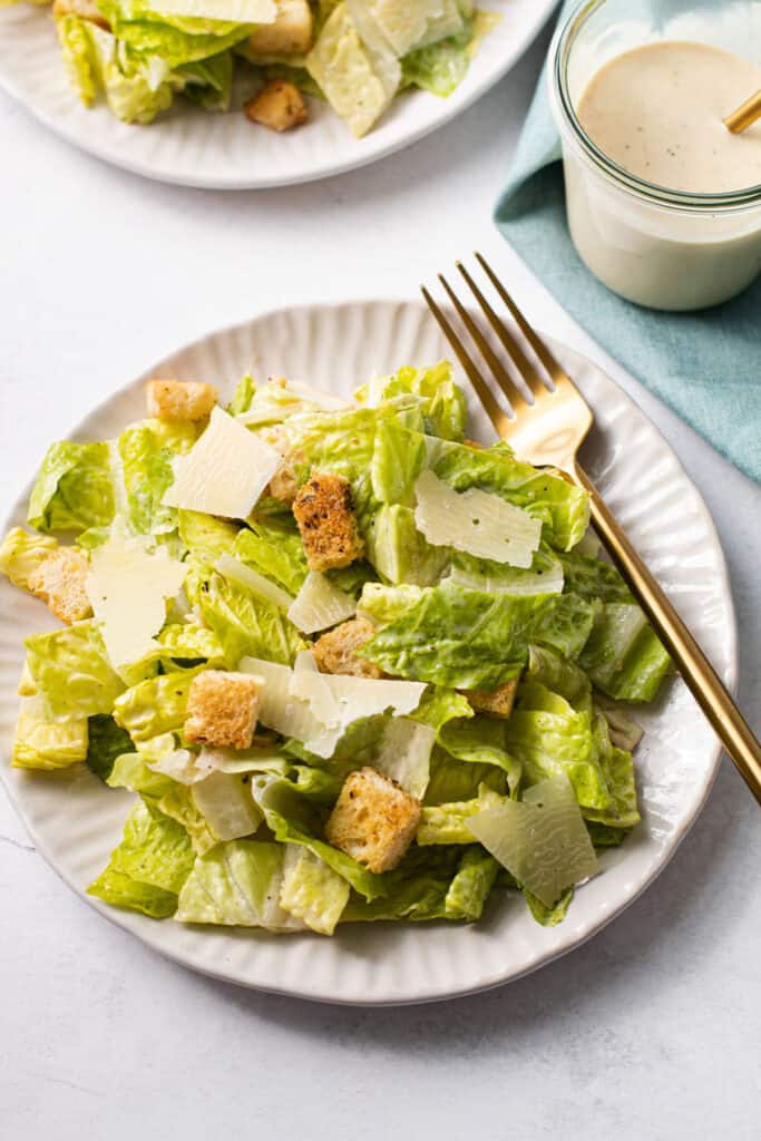 Easy Homemade Caesar Salad | Lexi's Clean Kitchen