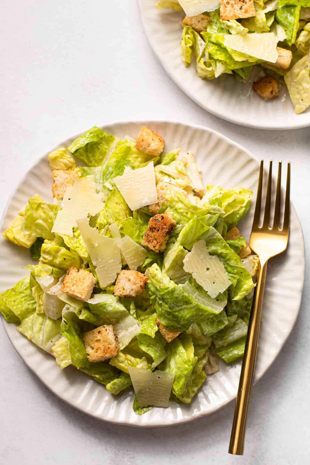 Easy Homemade Caesar Salad
