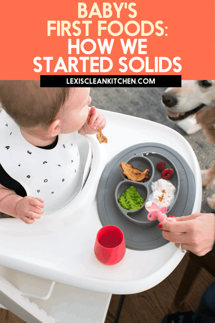 How We Started Solid Foods With Our Baby