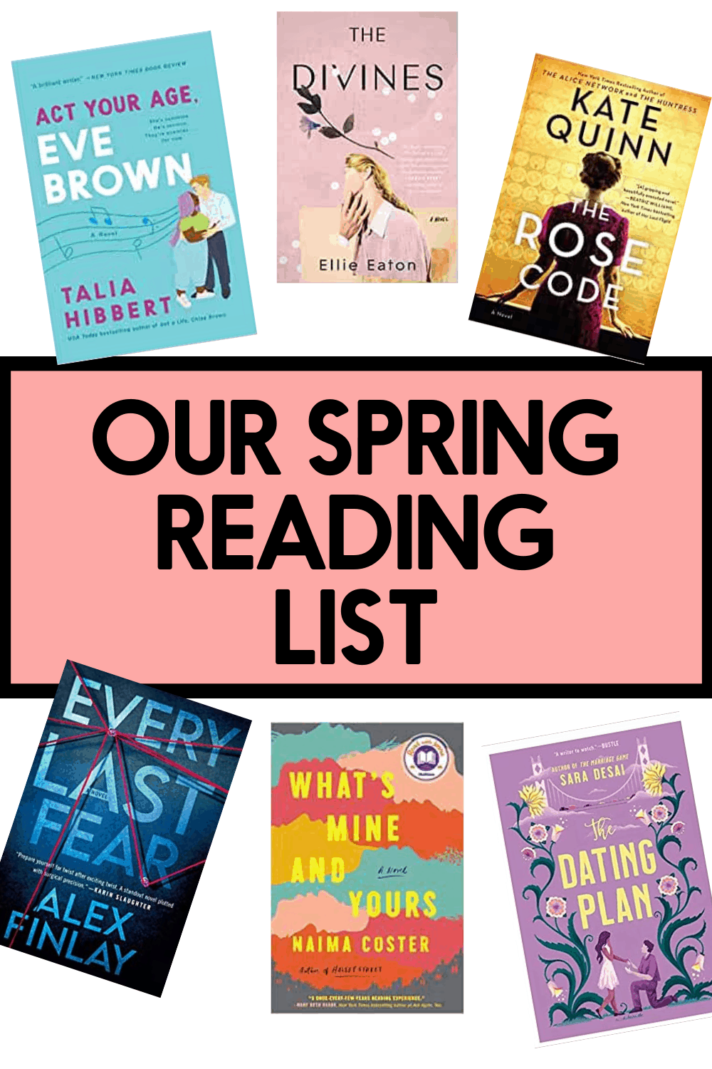 Fresh Spring Fiction: 10 Books to Add to Your List This Season