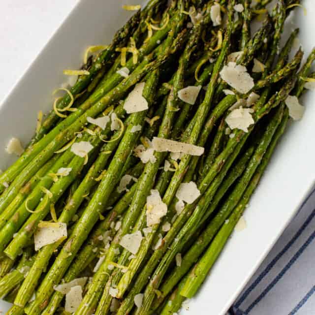 Air Fryer Asparagus with Lemon and Parmesan Lexi's Clean Kitchen