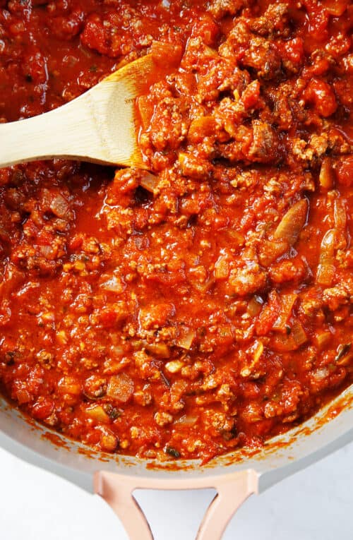 In-A-Hurry Meat Sauce (in under 20 minutes)! - Lexi's Clean Kitchen