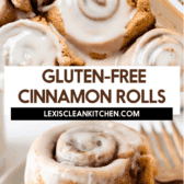 Gluten free cinnamon rolls.