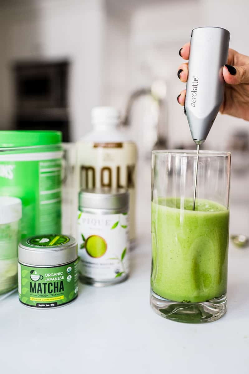 Aerolatte Milk and Matcha Foamer - How Matcha