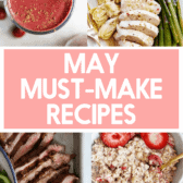 Recipes to make in may.