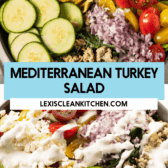 Mediterranean Turkey Salad