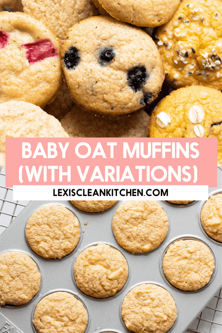 Baby oat muffins.