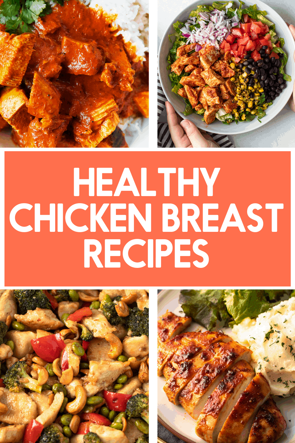 Healthy chicken breast recipes.