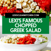 A greek salad.