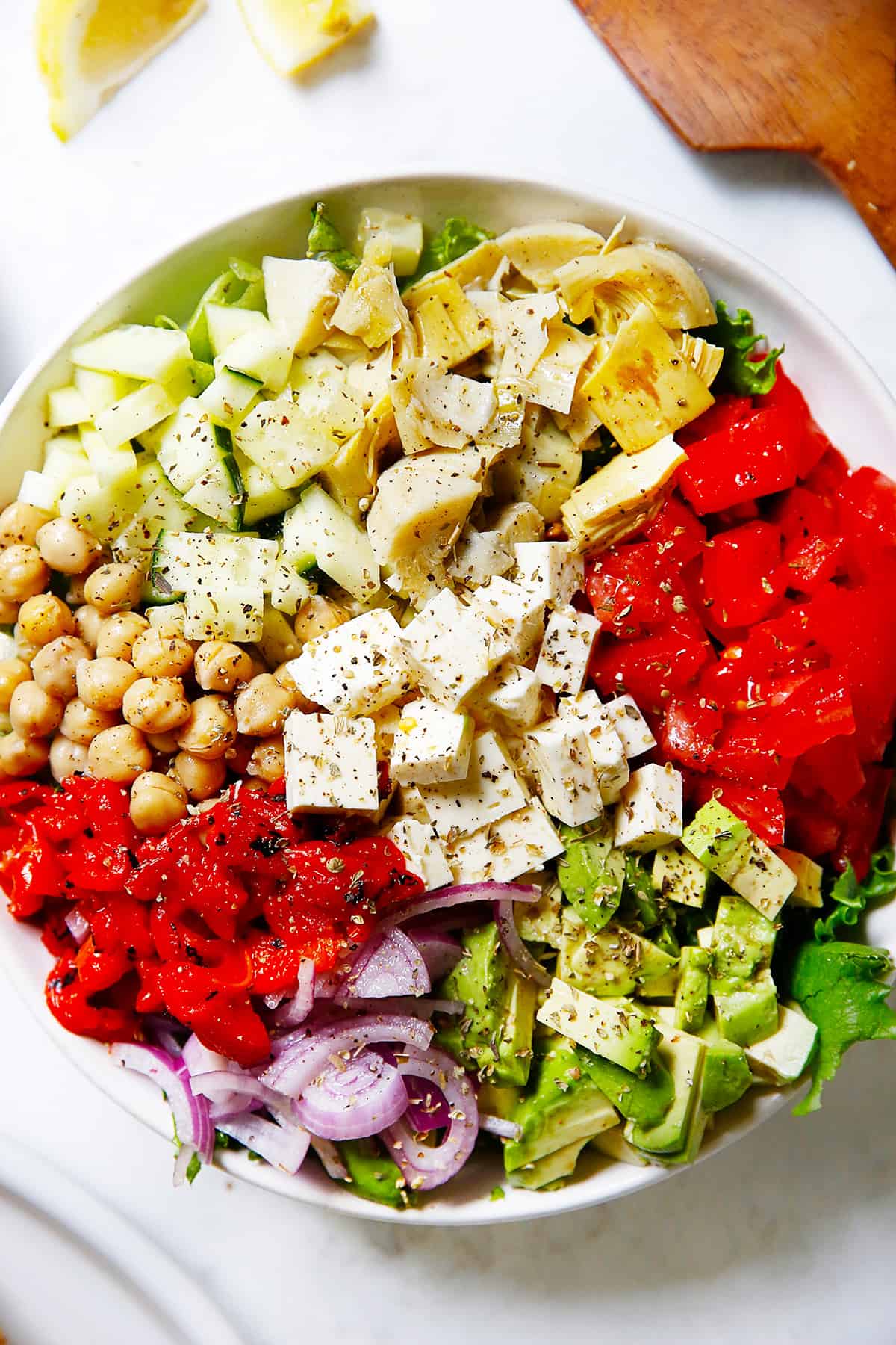 My Favorite Chopped Greek Salad - Lexi's Clean Kitchen