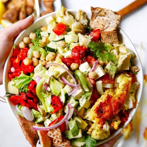 My Favorite Chopped Greek Salad - Lexi's Clean Kitchen