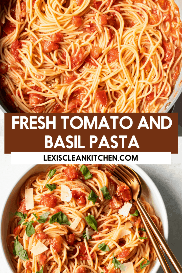Fresh tomato pasta.