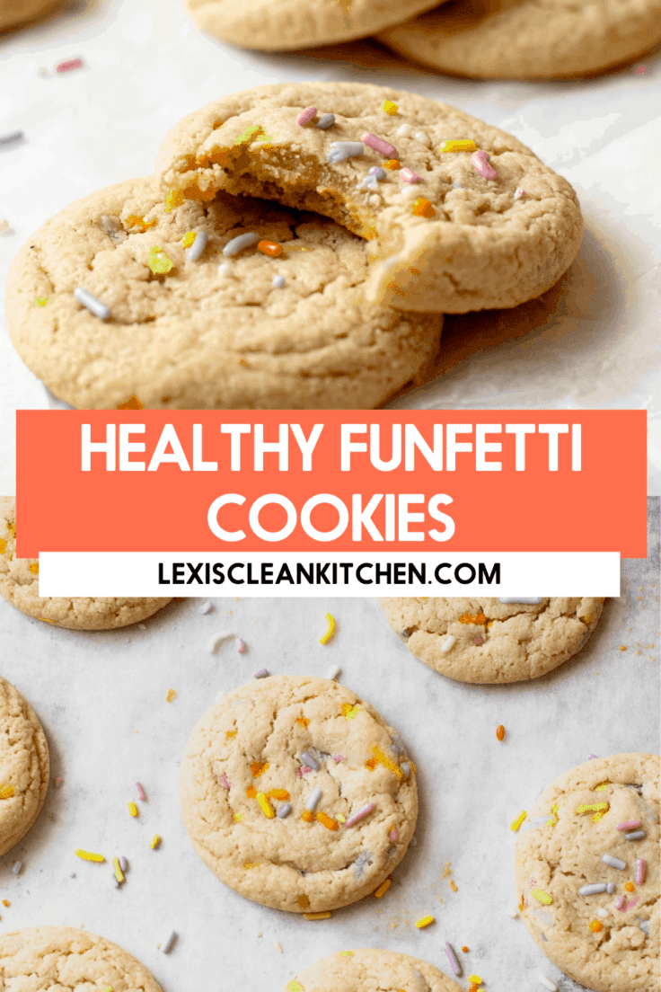 Healthy funfetti cookies.