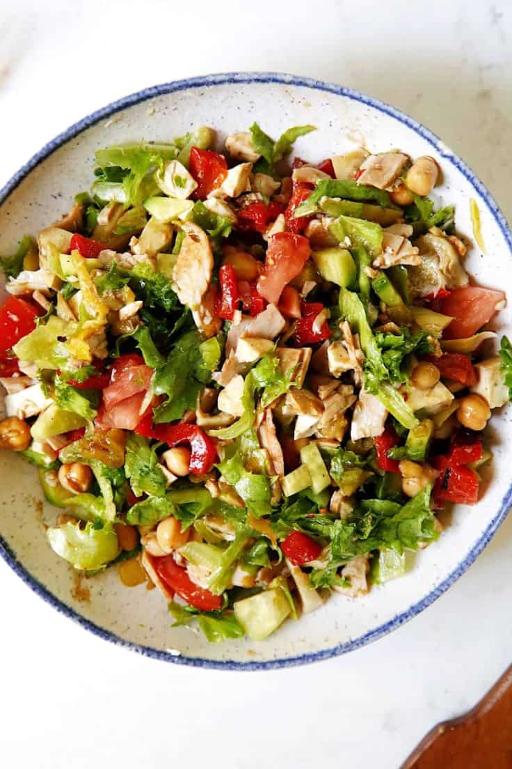My Everyday Chopped Salad Recipe Lexi's Clean Kitchen