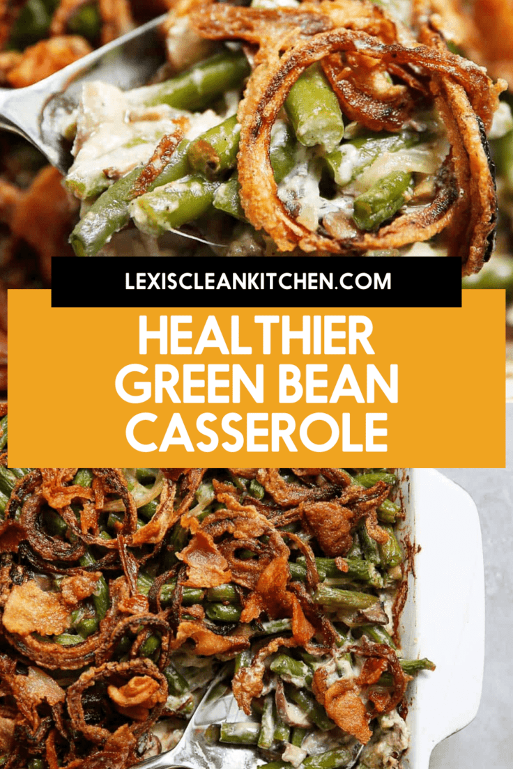 Healthier Green Bean Casserole