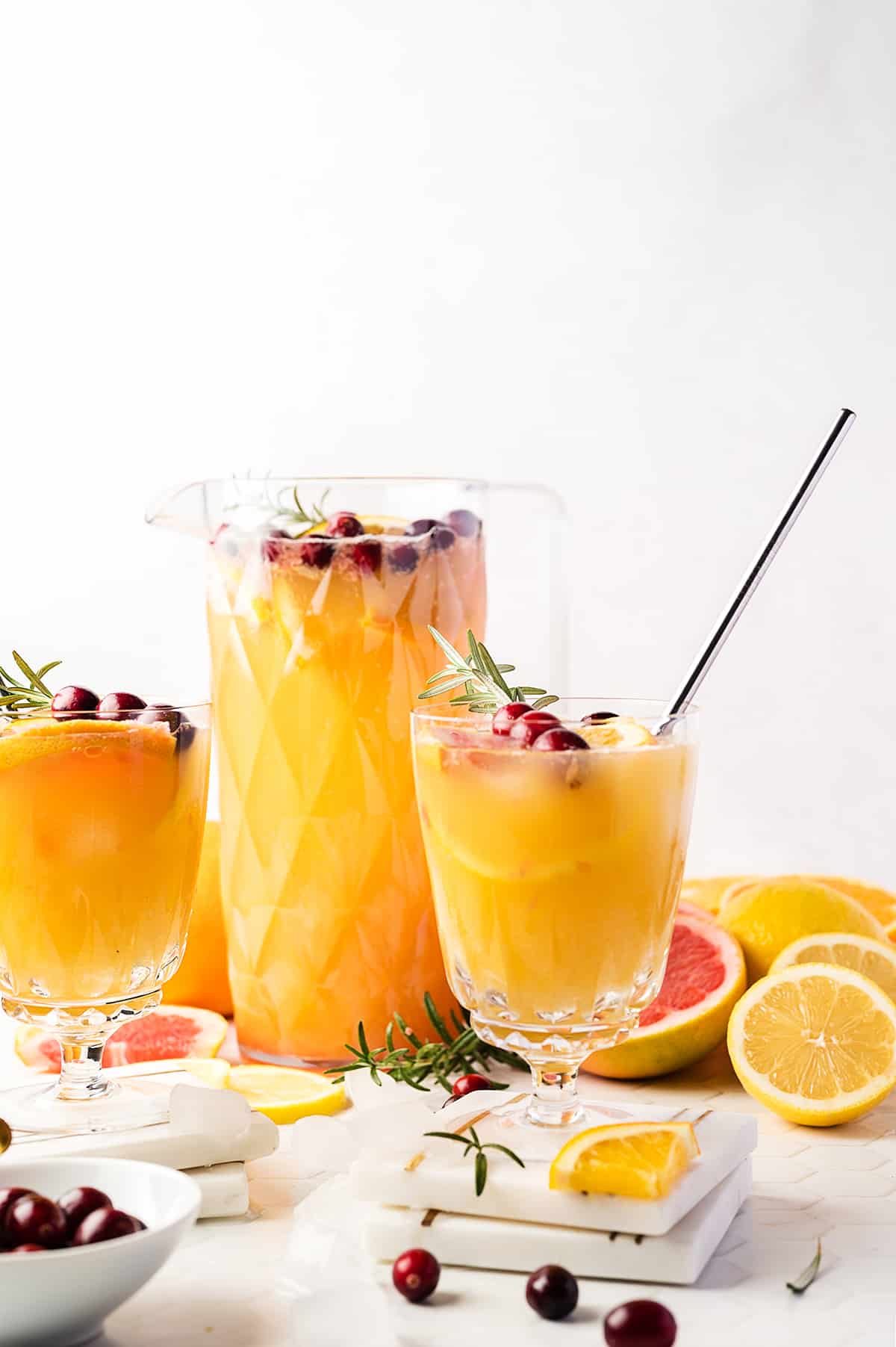 NYE Holiday Champagne Punch