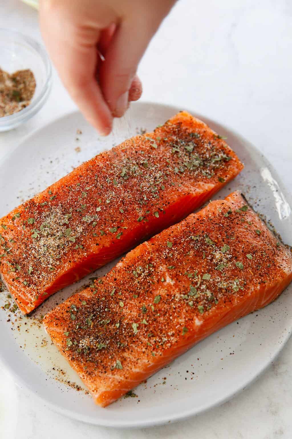 Air Fryer Salmon Lexi's Clean Kitchen