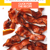 Air fryer bacon