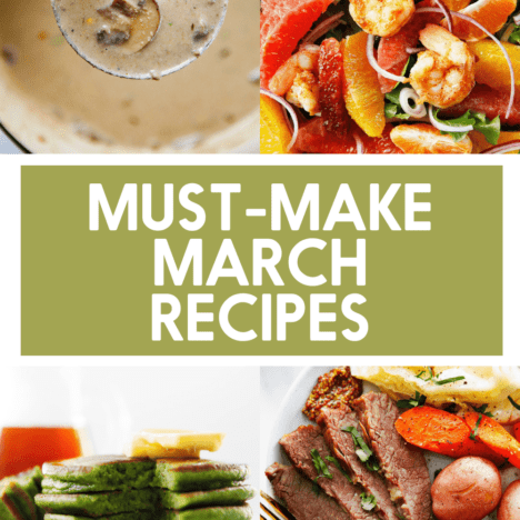 What to cook in march