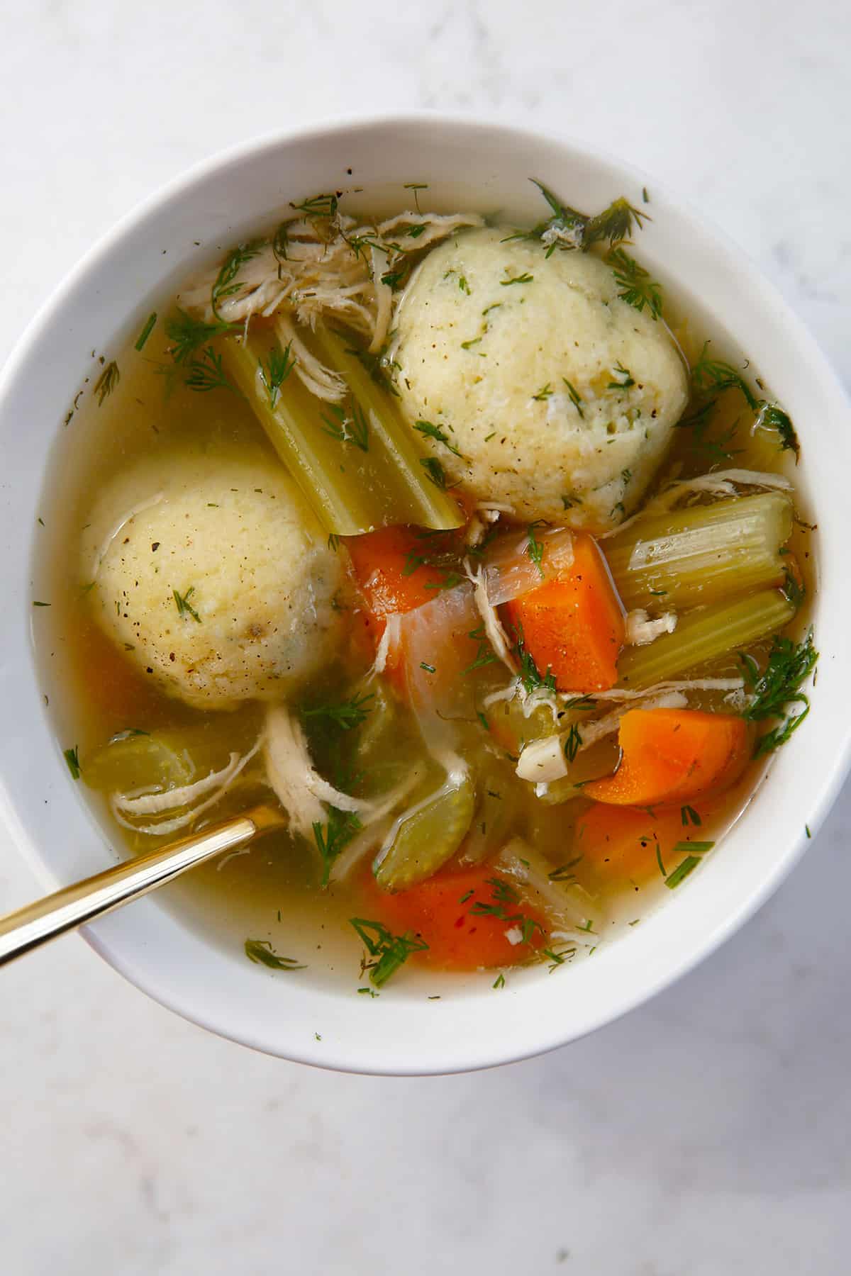 Grain-Free Vegan Matzo Ball Soup