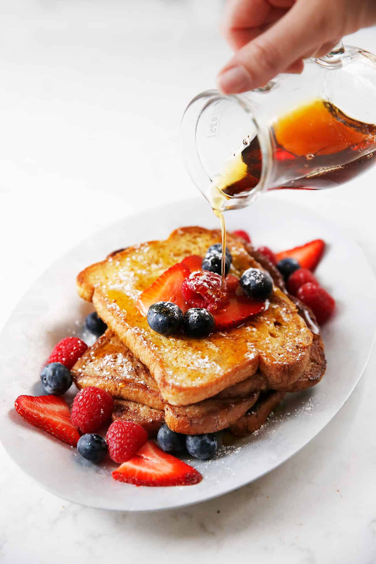 Easy french toast recipe with syrup