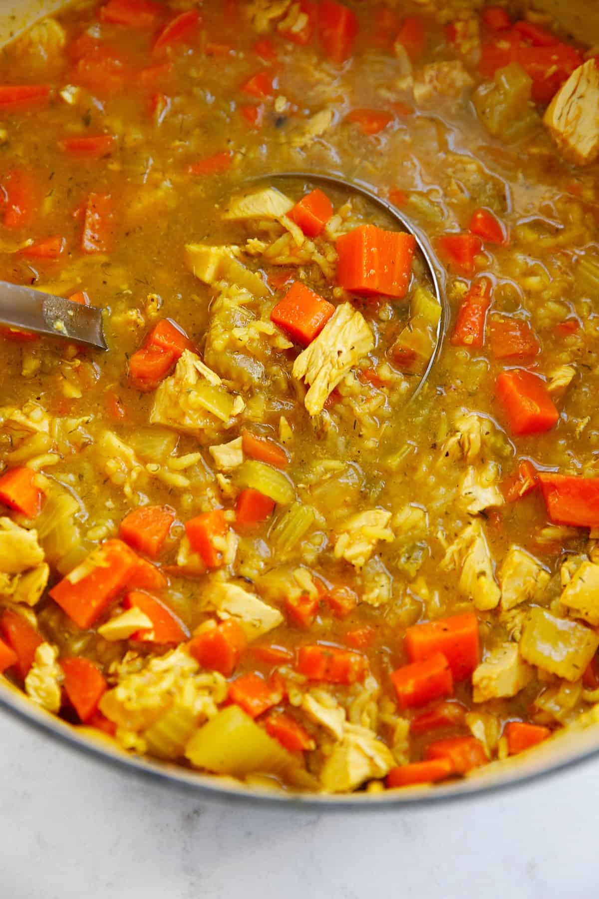 Chicken and Rice Soup - Little Sunny Kitchen