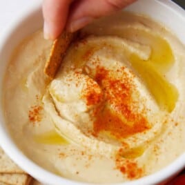Hummus Recipe close up