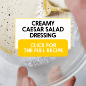 recipe for caesar salad dressing