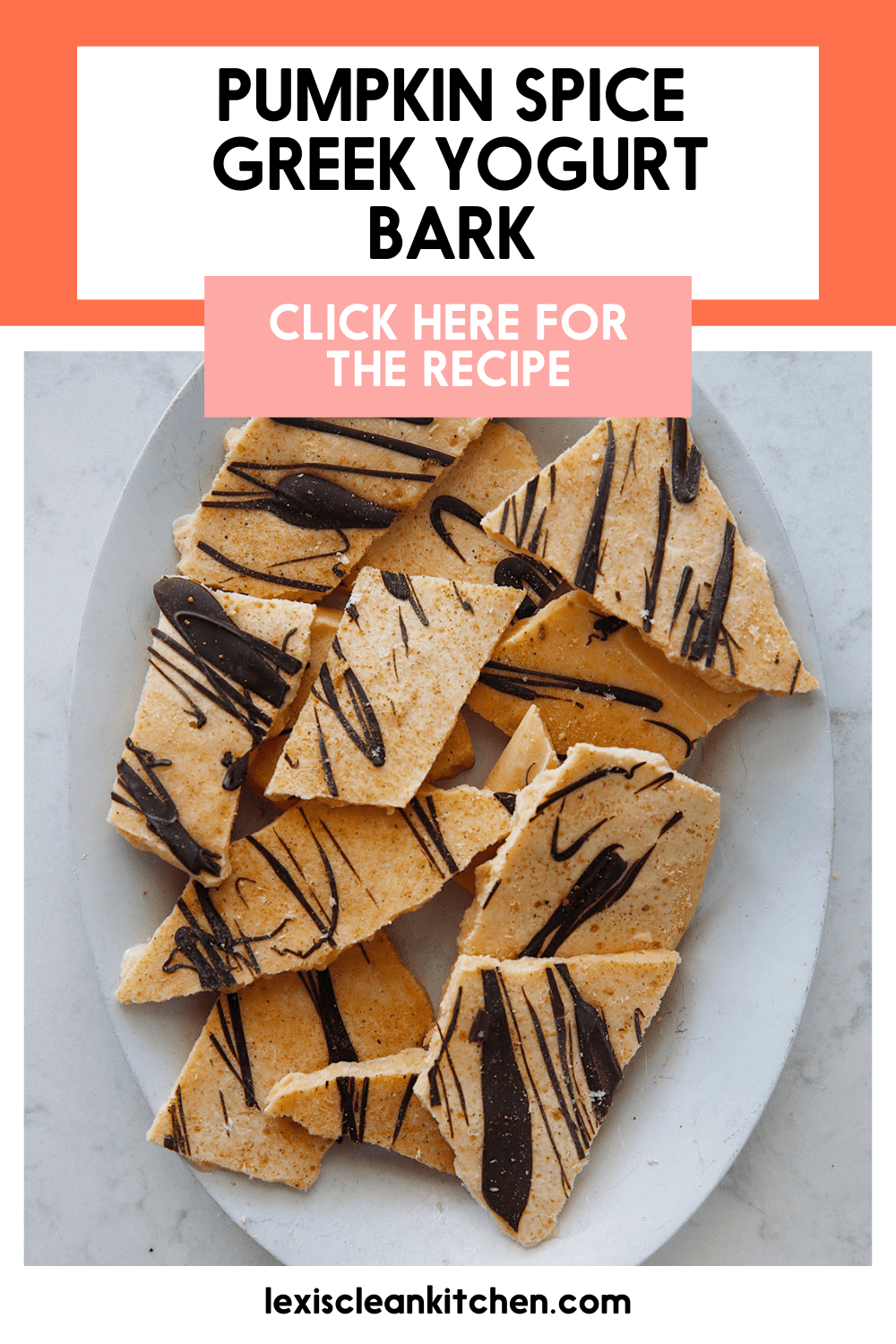 Pumpkin Yogurt Bark