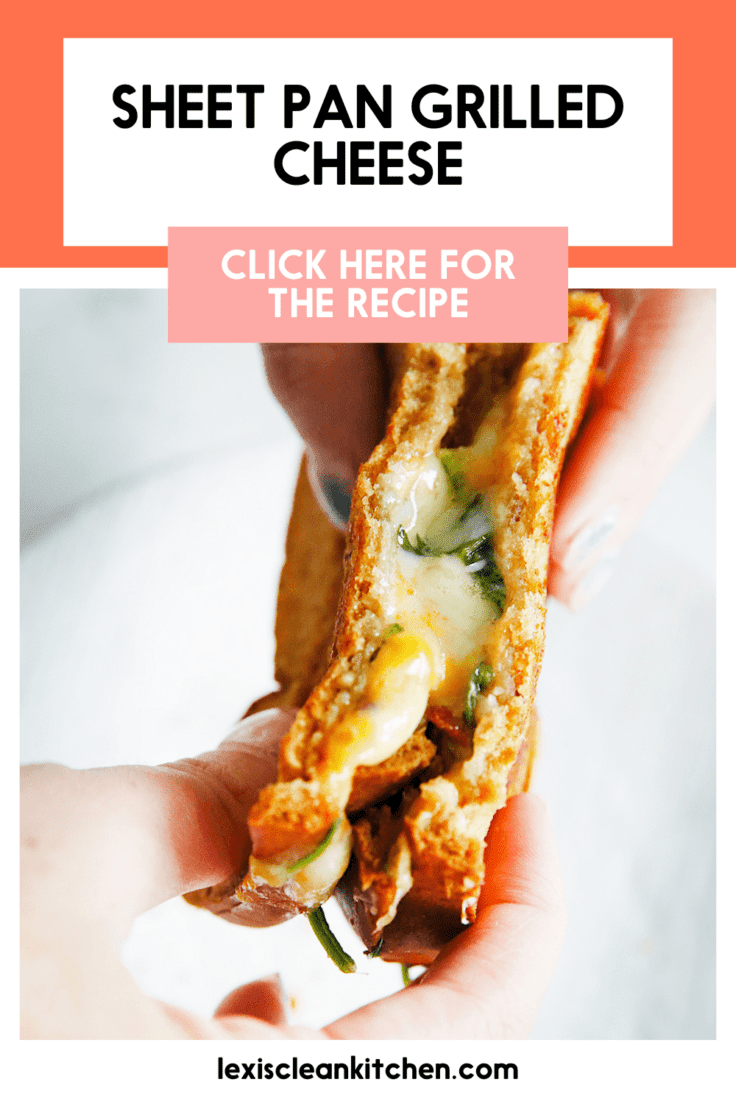 Sheet Pan Grilled Cheese (serves a crowd!) - The Cheese Knees
