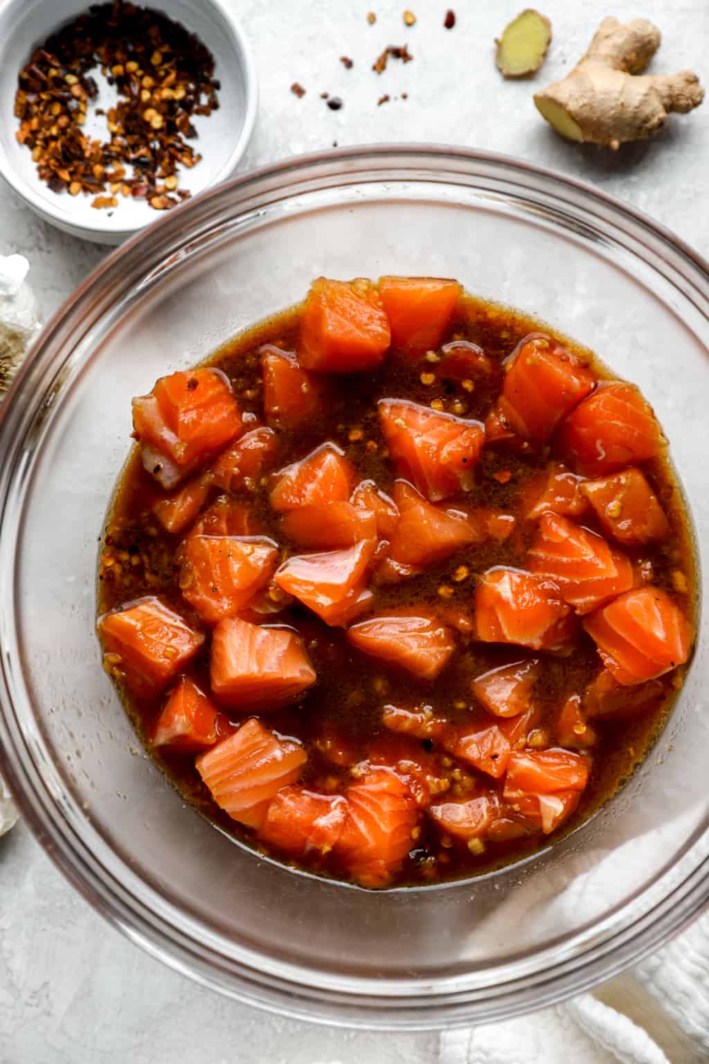 Air Fryer Salmon Bites