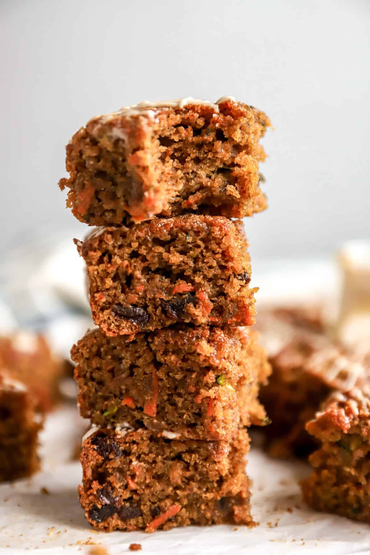 Paleo Carrot and Zucchini Bars Recipe