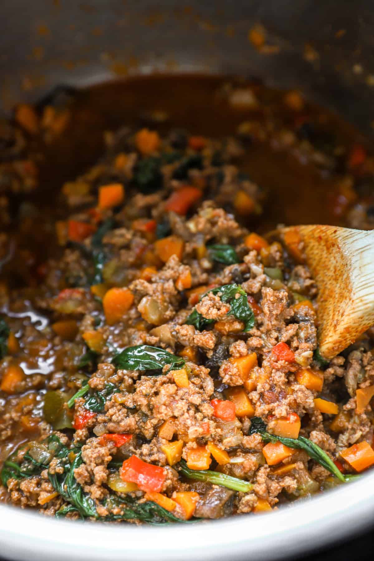 taco meat done in the Instant Pot