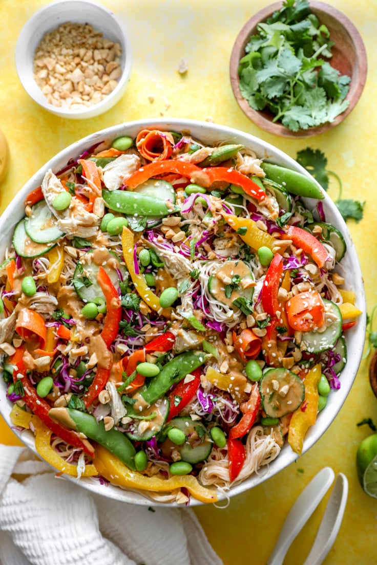 Asian Noodle Salad - Lexi's Clean Kitchen