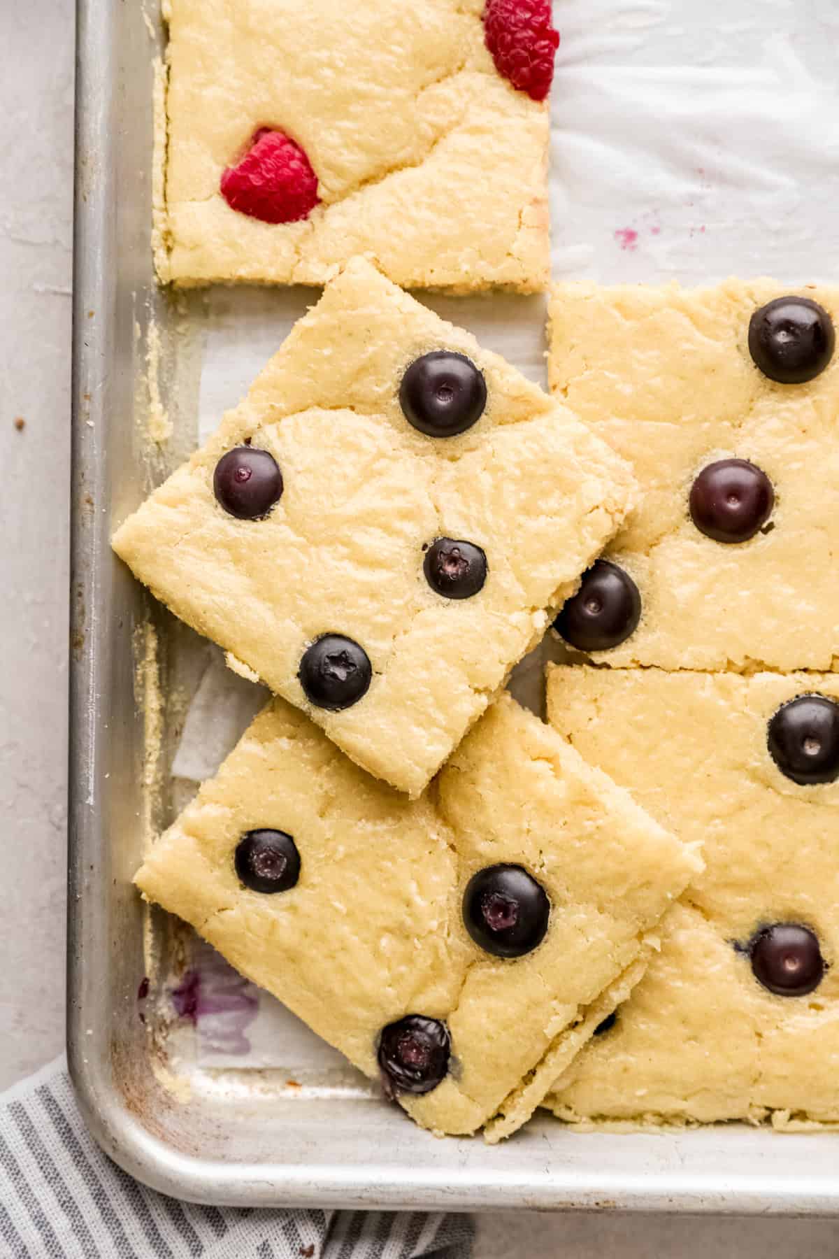 Sheet pan pancake squares. 