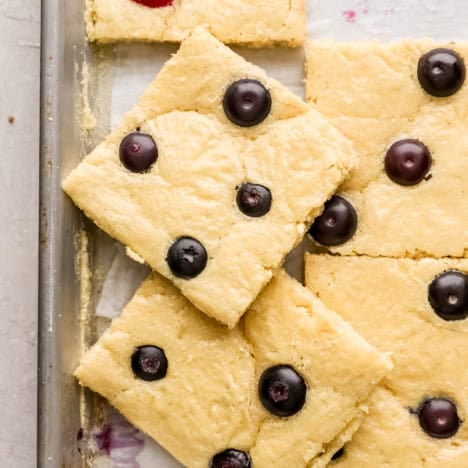 Sheet pan pancake squares.