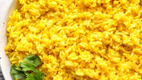 One-Pot Turmeric Rice with Broth - Lexi's Clean Kitchen