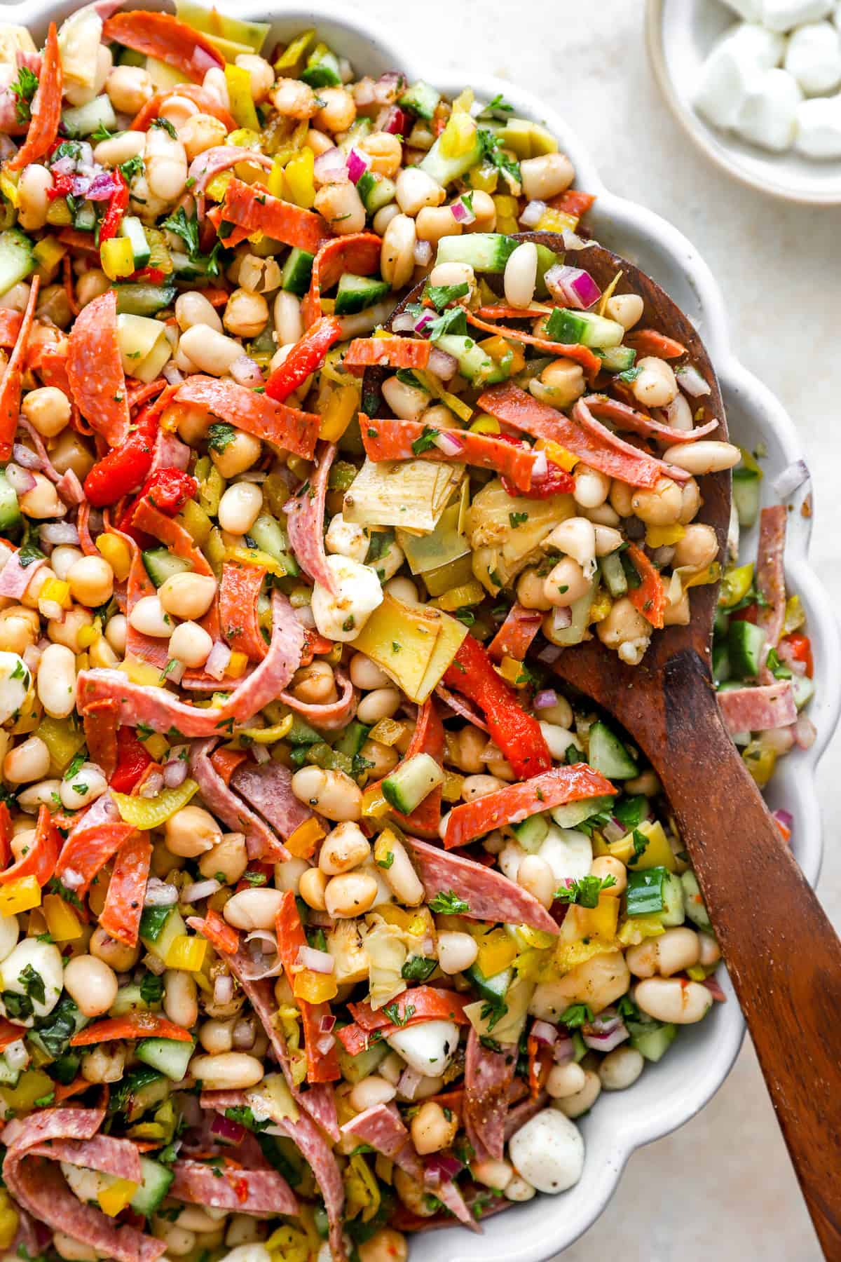 Grinder Dense Bean Salad Recipe